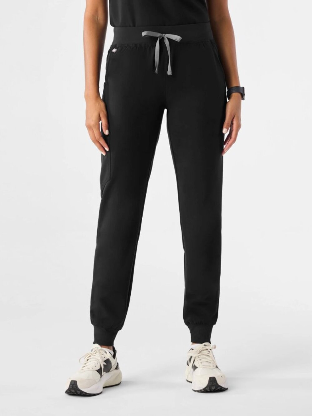 FIGS Zamora Jogger Scrub Pants Black XS Technical Collection Cargo